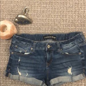 Express Jean Shorts